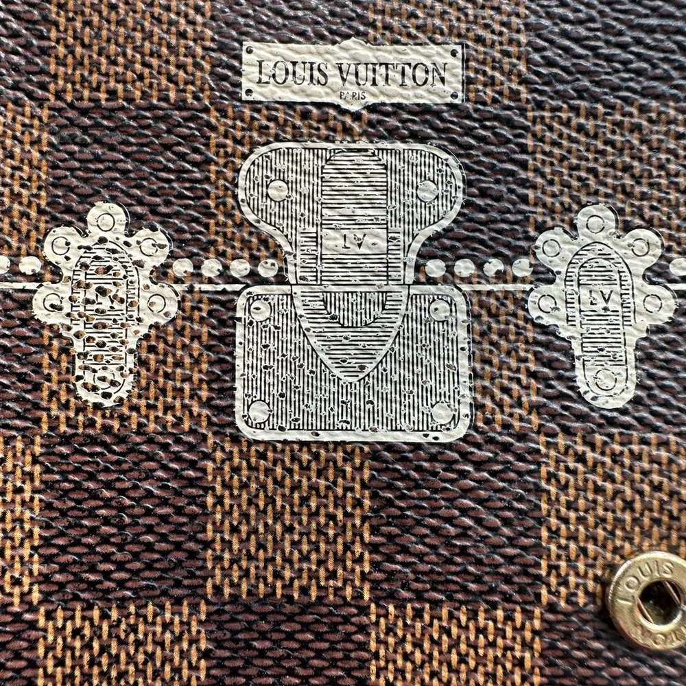 🐳Louis Vuitton Agenda PM Trunks Fonctionnel Damier Ebene canvas (limit.edition)